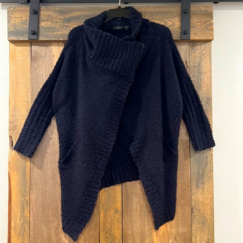 Nordstrom navy blue sweater cardigan XS